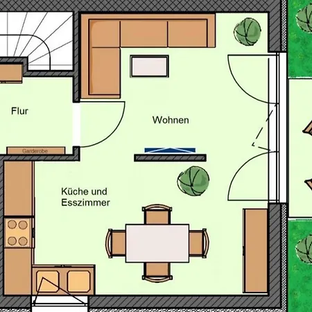Appartement Strandhaus Moewenberg App.12 *